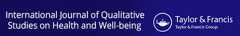 International Journal of Qualitative Studies on Health and Well-being logo