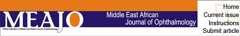 Middle East African Journal of Ophthalmology logo