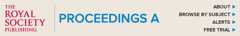 Proceedings. Mathematical, Physical, and Engineering Sciences logo