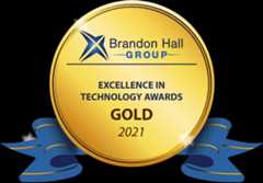 Brandon Hall Group, Excelence in Technology Awards 2021