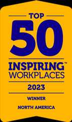 Top 50 Inspiring Workplaces, 2023 Winner North America