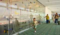 Take an art break at PDX's main terminal