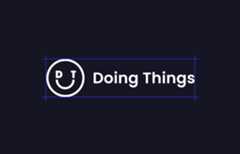 Doing Things Media logo by Wink Digital