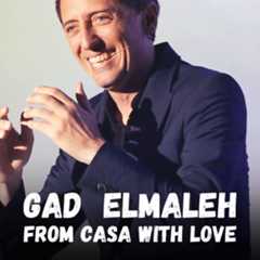 Cette image renvoie vers le podcast "Gad Elmaleh, from casa with love !"