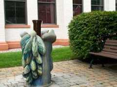 empire spring and its decorative stand