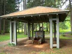 pavilion protecting karista spring