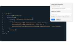 A sample image representing code to execute