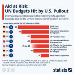 Infographic - Aid at Risk: UN Budgets Hit by U.S. Pullout