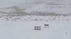 اولین تصاویر بارش برف در ارتفاعات تهران