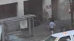 لحظه دستگیری تروریست افغانی در نزدیکی کاخ سفید