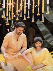 Nara Rohith – Sirisha Lella Haldi Pics