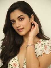 Bhagyashri Borse In Andhra King Taluka Promotions