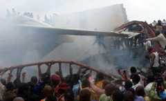 Dana Crash: ‘We watched as passengers struggled to come out of burning plane’