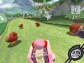 Kirby competing on the Fantasy Meadows course.