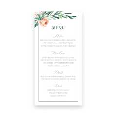 Menu cards