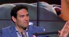 Mark Sanchez on The Herd in February 2022.