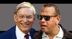 Bud Selig and Alex Rodriguez