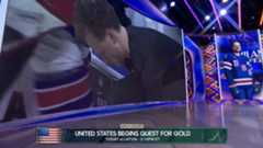 NBC brings back its 'NHL on NBC' theme for the 2026 Winter Olympics. Credit: NBC