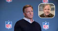 John Ourand and Roger Goodell