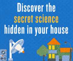 Atoms Under the Floorboards banner promotion