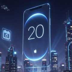 Apple compterait passer directement de l’iPhone 18 à l’iPhone 20. &nbsp;© Image générée avec Gemini