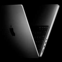 Le MacBook Pro 14 pouces avec le nouveau processeur M5. © Apple