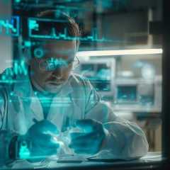 Une équipe de recherche américaine a mis au point, grâce à l’intelligence artificielle, le BBO-10203, un traitement innovant qui cible une interaction clé dans la progression de certains cancers comme celui du poumon ou du sein.&nbsp;© Sophie Animes, Adobe Stock&nbsp;