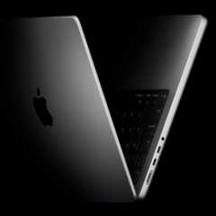 Le MacBook Pro 14 pouces avec le nouveau processeur M5. © Apple