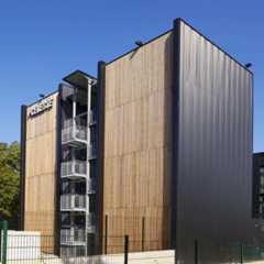 Pour libérer les performances des serveurs Dell EMC PowerEdge de sa nouvelle offre de Cloud, l’opérateur dispose d’une architecture de refroidissement basée sur la circulation de l’air dans deux grandes tours. © Céleste