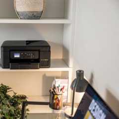 Brother est réputé pour ses imprimantes jet d'encre compactes, et la DCP-T780DW ne fait pas exception. Elle est peu encombrante. © Futura