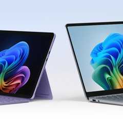 Les deux nouveaux membres de la gamme Surface bénéficient sont légèrement plus petits et beaucoup moins lourds. © Microsoft