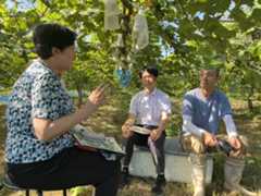 農林水産キャラバン　田名部匡代　田村直也