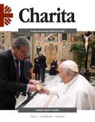 posledné číslo magazínu Charita.