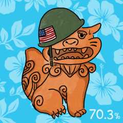 日本にある米軍専用施設の70.3%が沖縄に集中