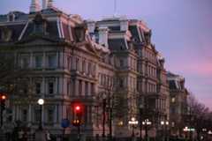 The Eisenhower Executive Office Building, where DOGE is located.
