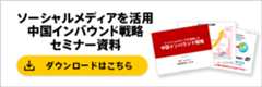 ソーシャルメディアを活用した中国インバウンド戦略 セミナー資料