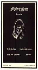 Flying Nun Records: The Clean, Ying1 (FN002), The Pin Group. FN 001