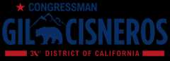 Representative Gil Cisneros logo