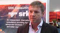 SRK Consulting South Africa MD Andrew van Zyl talks to Engineering News & Mining Weekly at Investing in African Mining Indaba in Cape Town