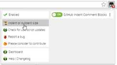 github-indent-comments-settings