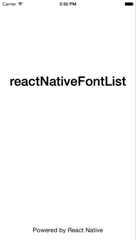 Image of React-Native-Font-List