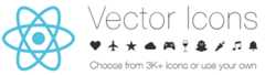 Vector Icons for React Native