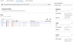 Proxy assessment pane.