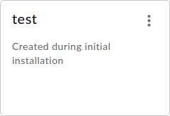 New    environment was provisioned message