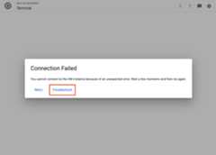 Launch SSH troubleshooting tool.