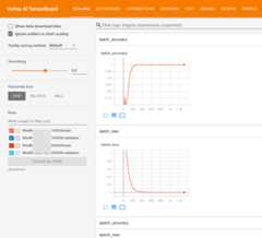 TensorBoard view appears