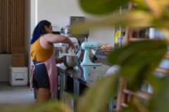 Located in a conjoined storefront, Shop Halo Halo Bakery and Daphne's Botanicals, known collectively as The Botanical Bakeshop, offer a one stop shop for customers looking to decorate their home with colorful plants or grab a sweet treat.