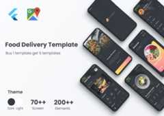 Flutter Delivery Template – Restaurant Food Delivery in Flutter    