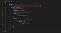 MCP server configuration with lenses to manage server.
