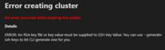 Error with RSA